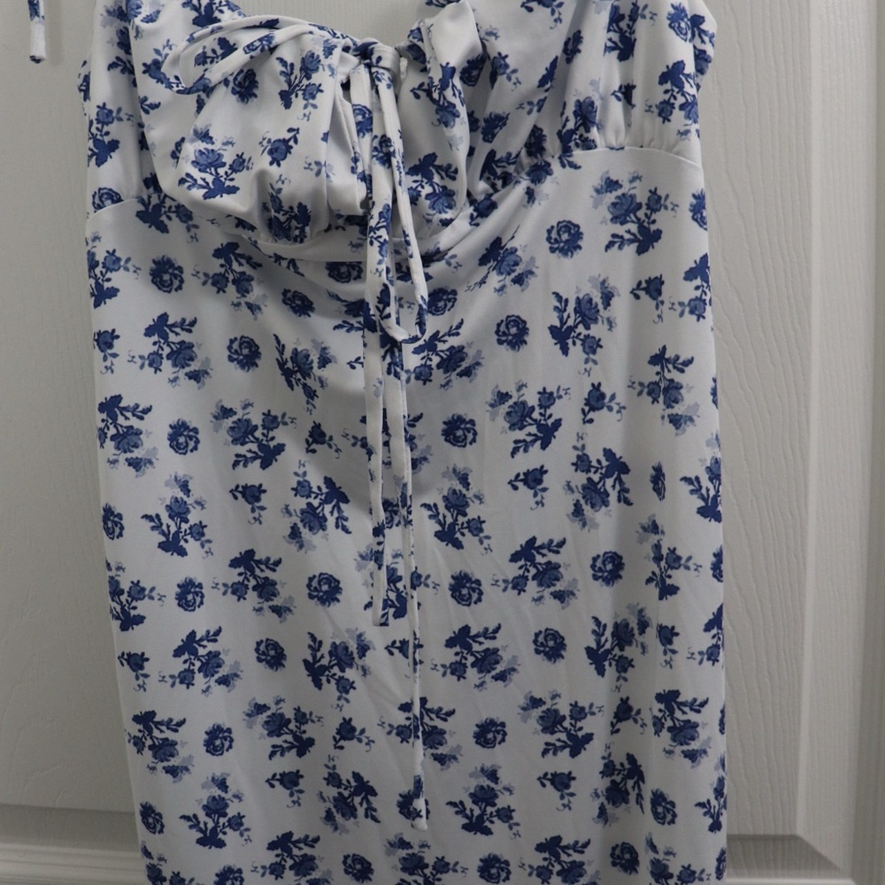 Othr Blue Floral Maxi Dress